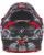 Oneal 5Series Crosshelm Polyacrylite HR V. 22 schwarz rot mit TWO-X Atom Brille