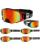 Oneal Blade Charger Downhill Helm neon rot mit TWO-X Rocket Brille