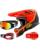 Oneal Blade Charger Downhill Helm neon rot mit TWO-X Rocket Brille