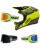 Oneal Backflip MTB Helm Strike neon mit TWO-X Race Brille