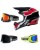 Oneal Backflip MTB Helm Strike rot mit TWO-X Race Brille