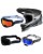 Oneal Blade MTB Helm Delta schwarz grau mit TWO-X Atom Brille