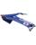 Oneal Helmschirm A-SRS APEX blau weiss blau weiss