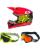 Oneal Kinder MX Helm Combo 3SRS NOVA rot mit TWO-X Race Brille