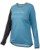 Oneal MTB Jersey ELEMENT FR Women HYBRID V.23 blau schwarz L blau schwarz