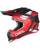 Oneal Crosshelm 2Series Combo SPYDE mit TWO-X Race Brille schwarz rot