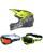 Oneal MX Helm Combo 1SRS VOLTIXX schwarz neon gelb mit TWO-X Atom Brille