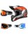 Oneal 1Series Crosshelm Stream orange mit TWO-X Race Brille