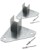 Oneal Ersatzteil Race Tent foot basis (2Stk) silber
