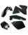 Plastiksatz KTM EXC 00-02 schwarz