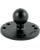 Ram Mounts RAM-Montageadapter BALL W/ADAPTER AMPS HOLE
