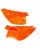 Seitenteile hinten orange KTM LC4 ab 93