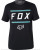 Fox Listless Airline SS T-Shirt schwarz grau M