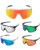 Fox Dropframe MTB Helm mit Brille weiss