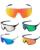 Fox Dropframe MTB Helm mit Brille schwarz