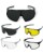 Fox Dropframe Pro MTB Helm schwarz mit Brille