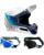 Thor Fleet Kinder Crosshelm Combo Storm blau
