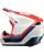 Thor MX Helm Combo FLEET DEFY weiss rot mit TWO-X Atom Brille