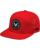 Thor Kappe BADGE rot OS Snapback FLAT rot