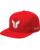 Thor Kappe ICONIC rot Snapback FLAT rot
