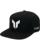 Thor Kappe ICONIC schwarz Snapback FLAT schwarz