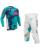 Thor Kids MX Combo Hose Shirt Launchmode Bleach blau weiss Thor Kids MX Combo Hose Shirt Launchmode Bleach blau weiss