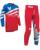 Thor Kids MX Combo Hose Shirt Launchmode Shockie blau rot