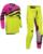 Thor Kids MX Combo Hose Shirt Launchmode Shockie neon gelb pink