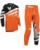 Thor Kids MX Combo Hose Shirt Launchmode Shockie schwarz orange