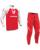Thor Kids MX Combo Hose Shirt Ridemode Menace rot