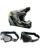 Thor Kinder MX Helm Combo FLEET CAMBER schwarz grün mit TWO-X Race Brille