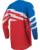 Thor Kids MX Combo Hose Shirt Launchmode Shockie blau rot