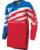 Thor Kids MX Combo Hose Shirt Launchmode Shockie blau rot