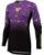 Thor Women MX Combo Hose Shirt Launchmode Spotted schwarz lila