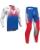 Thor MX Combo Hose Shirt Launchmode Air Darkside blau weiss