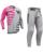 Thor MX Combo Hose Shirt Launchmode Shredder grau pink