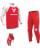 Thor MX Combo Hose Shirt Ridemode Menace rot