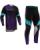 Thor MX Combo Hose Shirt Sportmode Vanish schwarz lila