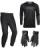 Thor Pulse Combo Blackout 22 schwarz Hose Jersey Handschuhe