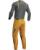 Thor Pulse Combo Mono grau gelb Hose Jersey Handschuhe