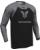 Thor Ridemode Menace Motocross Jersey schwarz grau S schwarz grau