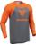 Thor Ridemode Menace Motocross Jersey grau orange S grau orange