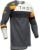 Thor Sportmode League Motocross Jersey grau gelb S grau gelb
