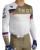 Thor Sportmode League Motocross Jersey weiss braun S weiss braun