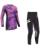 Thor Women MX Combo Hose Shirt Launchmode Bleach schwarz lila