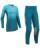 Thor Women MX Combo Hose Shirt Launchmode Spotted blau