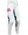 Thor Launchmode Bleach Motocross Hose Women blau weiss 1/2 blau weiss
