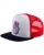 Troy Lee Designs Snapback Cap Trucker Peace Out rot weiss rot weiss