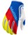 Troy Lee Designs XC Corsa Handschuhe blau rot gelb SM blau rot