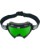 TWO-X Race Crossbrille schwarz Glas verspiegelt grün